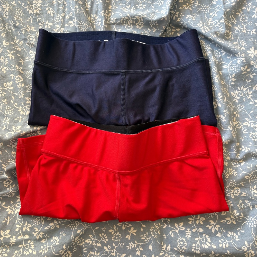 Women’s Navy and Red Bottoms